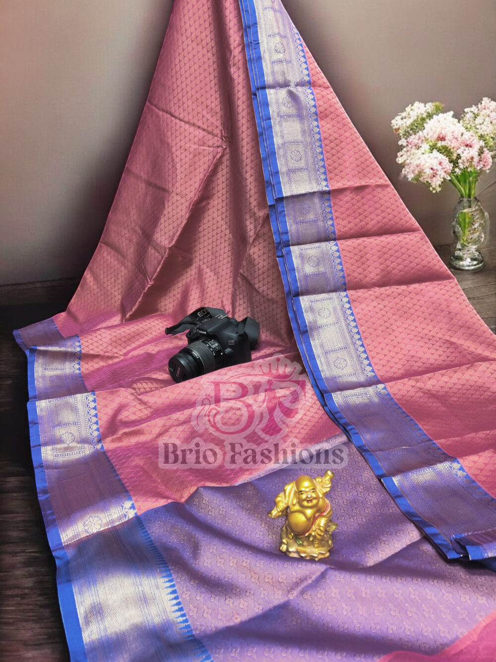 Latest kora Muslin Saree