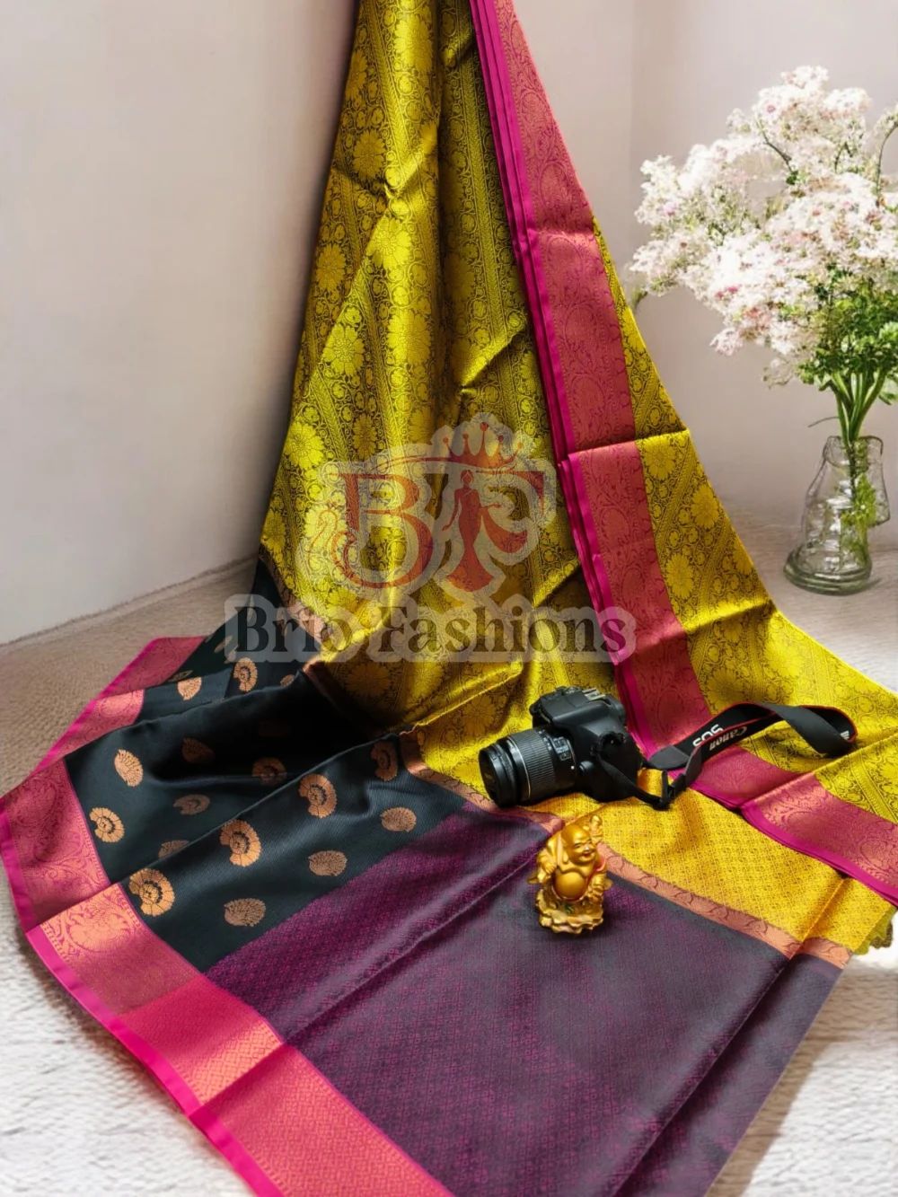 LATEST BANARASI TANCHOI FANCY SAREE WITH BLOUSE - Hurryep Technologies