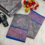 LATEST BANARASI TANCHOI FANCY SAREE WITH BLOUSE - Hurryep Technologies