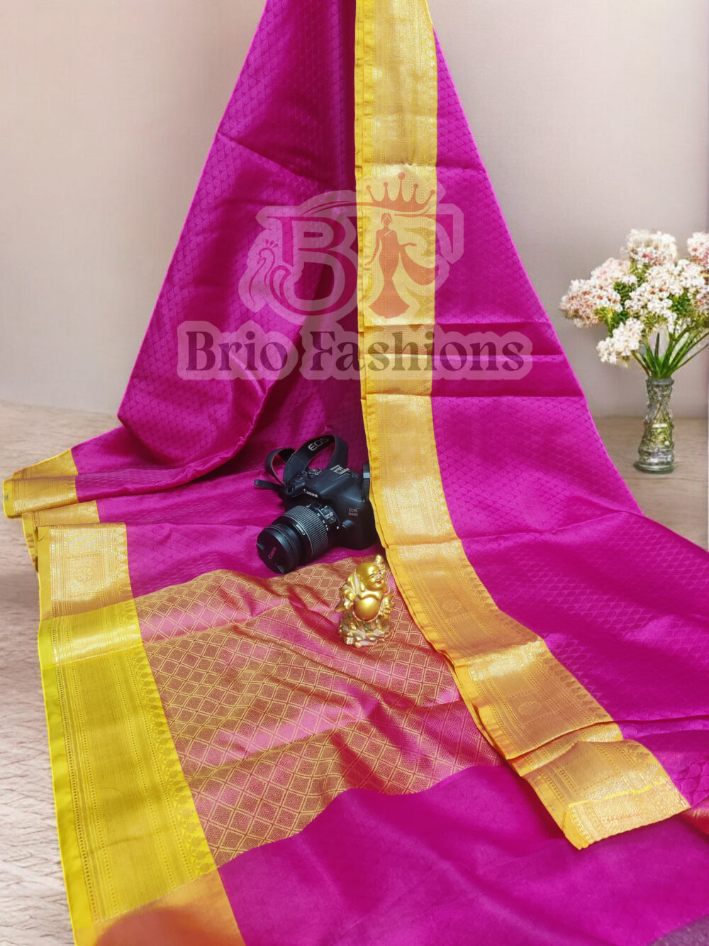 Latest kora Muslin Saree