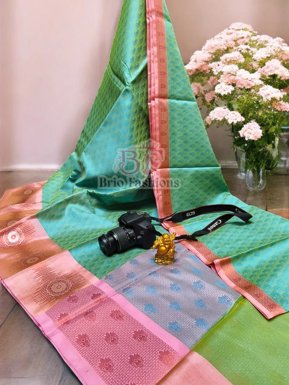 LATEST BANARASI TANCHOI FANCY SAREE WITH BLOUSE - Hurryep Technologies