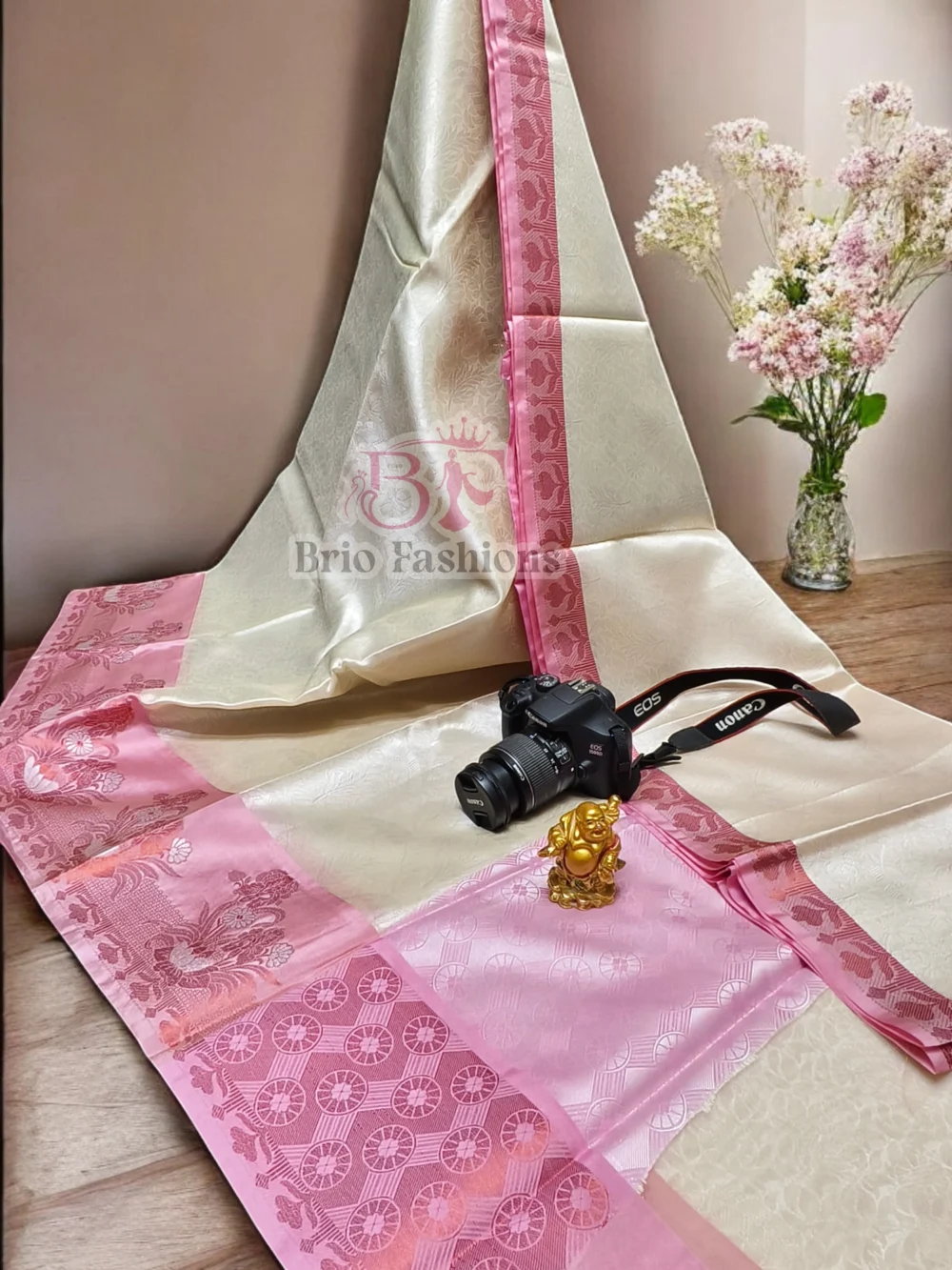 LATEST BANARASI TANCHOI FANCY SAREE WITH BLOUSE - Hurryep Technologies