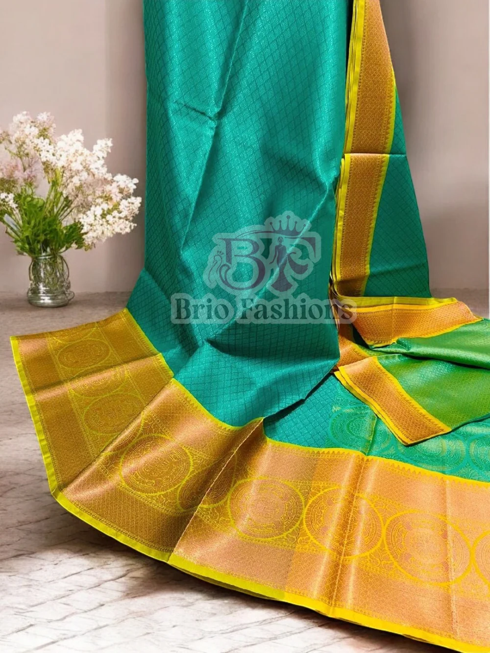 LATEST BANARASI TANCHOI FANCY SAREE WITH BLOUSE - Hurryep Technologies