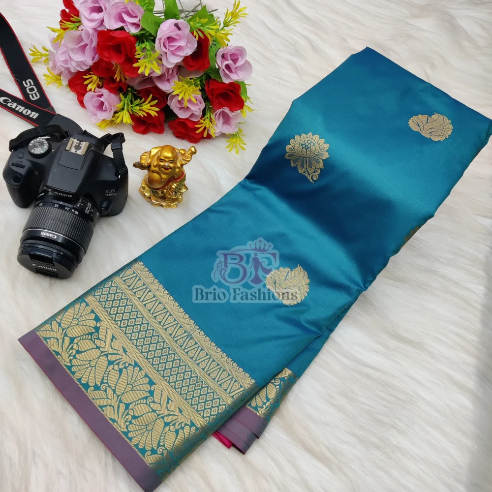 Shining Fusion Soft Silk Sarees 07 - Hurryep Technologies