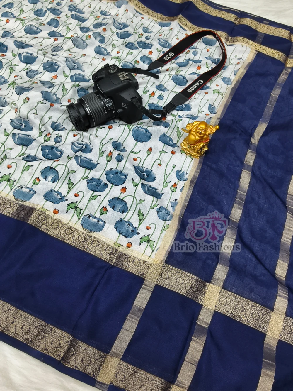 PURE MYSORE CONTRAST CREPE SILK 05 - Hurryep Technologies
