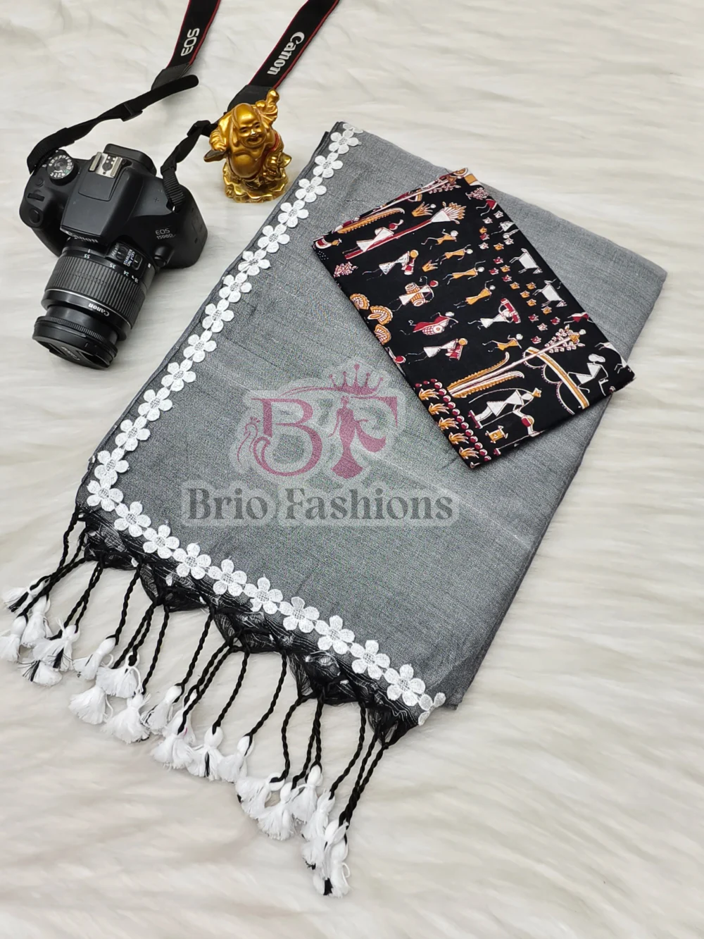 Plain Khadi Cotton Sarees 05 - Hurryep Technologies