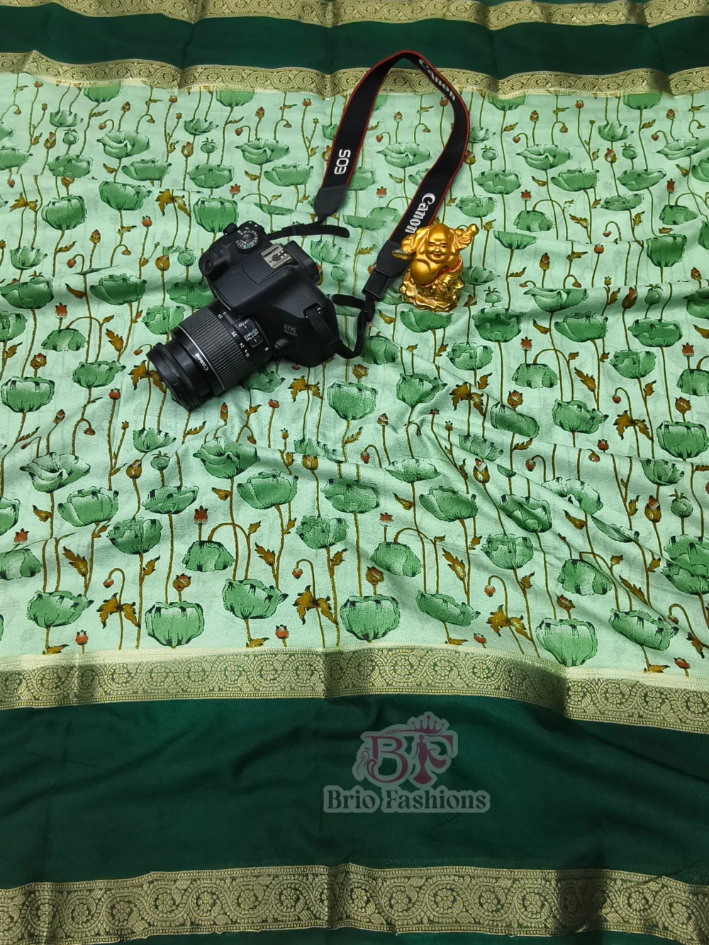 PURE MYSORE CONTRAST CREPE SILK 06 - Hurryep Technologies