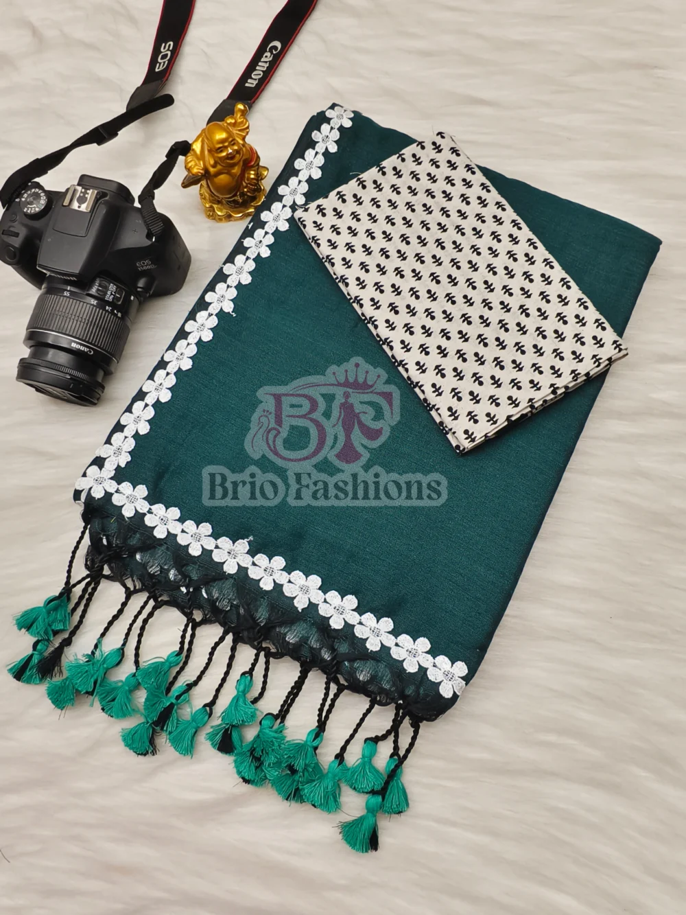 Plain Khadi Cotton Sarees 10 - Hurryep Technologies