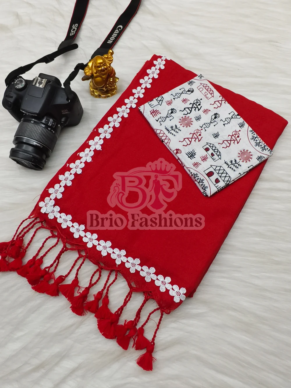 Plain Khadi Cotton Sarees 11 - Hurryep Technologies