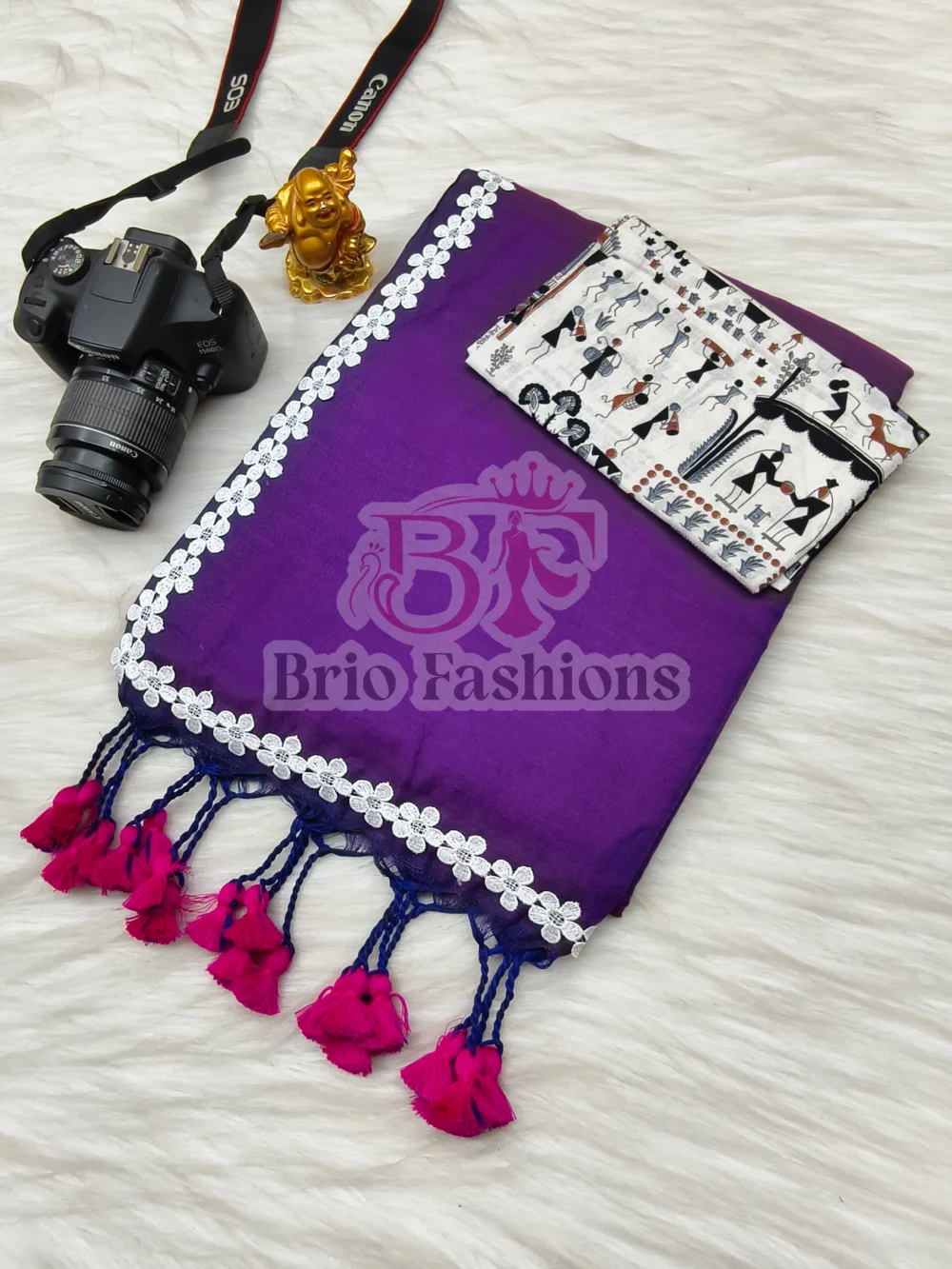 Plain Khadi Cotton Sarees 13 - Hurryep Technologies