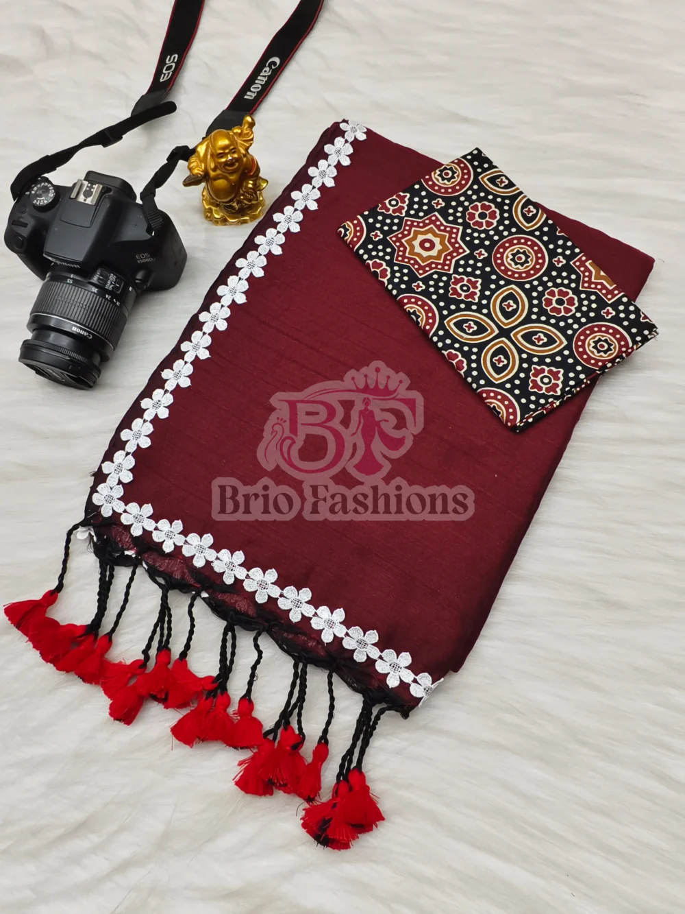 Plain Khadi Cotton Sarees 15 - Hurryep Technologies